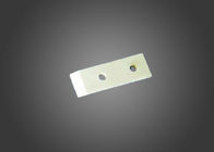 Two Holes Zirconia Ceramic Blade , Punch Parts High Performance Ceramics Plate