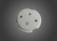 White 95% alumina stabilized and insulated ceramic water spool