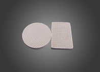 Ivory Alumina High Precision Parts , Cordierite Mullite Ceramic Honeycomb For Rto